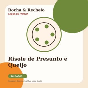 Risole de Presunto e Queijo
